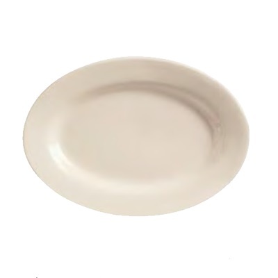 CH PWC14 PLATTER 12.5" ROLLED EDGE AMERICAN WHITE   1DZ